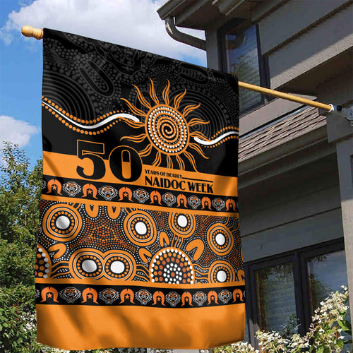 Tigers NAIDOC Week Garden Flag Aboriginal Torres Strait Islanders Vibe