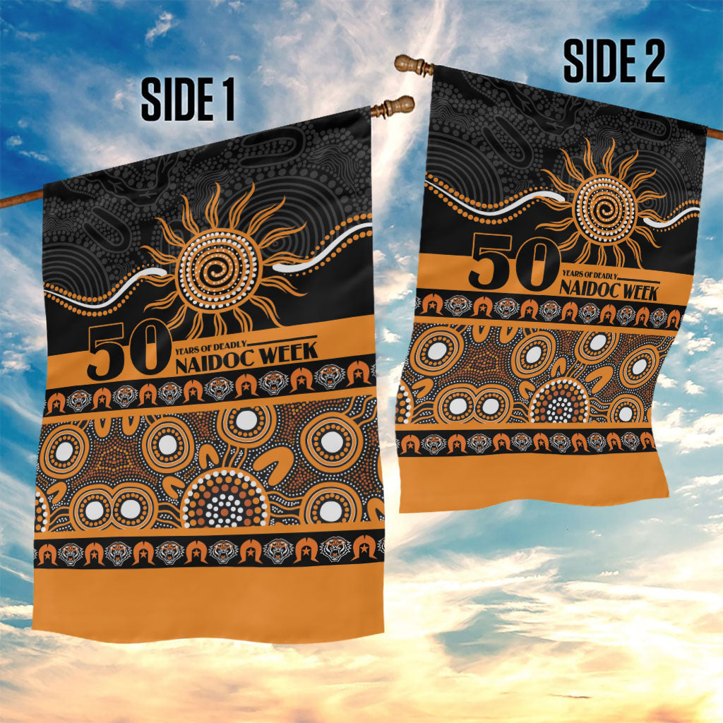 Tigers NAIDOC Week Garden Flag Aboriginal Torres Strait Islanders Vibe