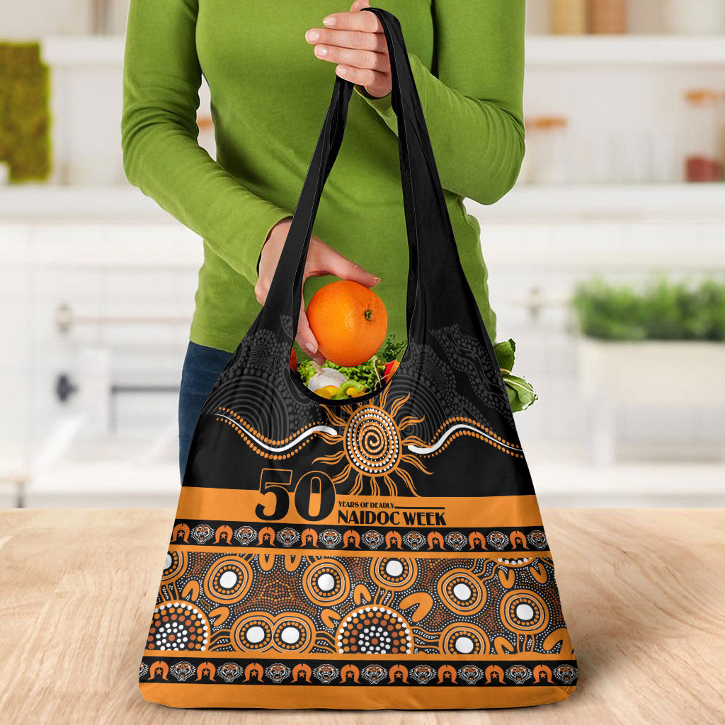 Tigers NAIDOC Week Grocery Bag Aboriginal Torres Strait Islanders Vibe