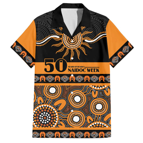 Tigers NAIDOC Week Personalised Hawaiian Shirt Aboriginal Torres Strait Islanders Vibe