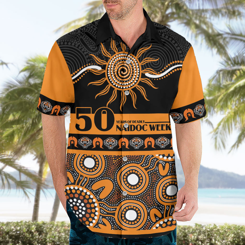 Tigers NAIDOC Week Personalised Hawaiian Shirt Aboriginal Torres Strait Islanders Vibe