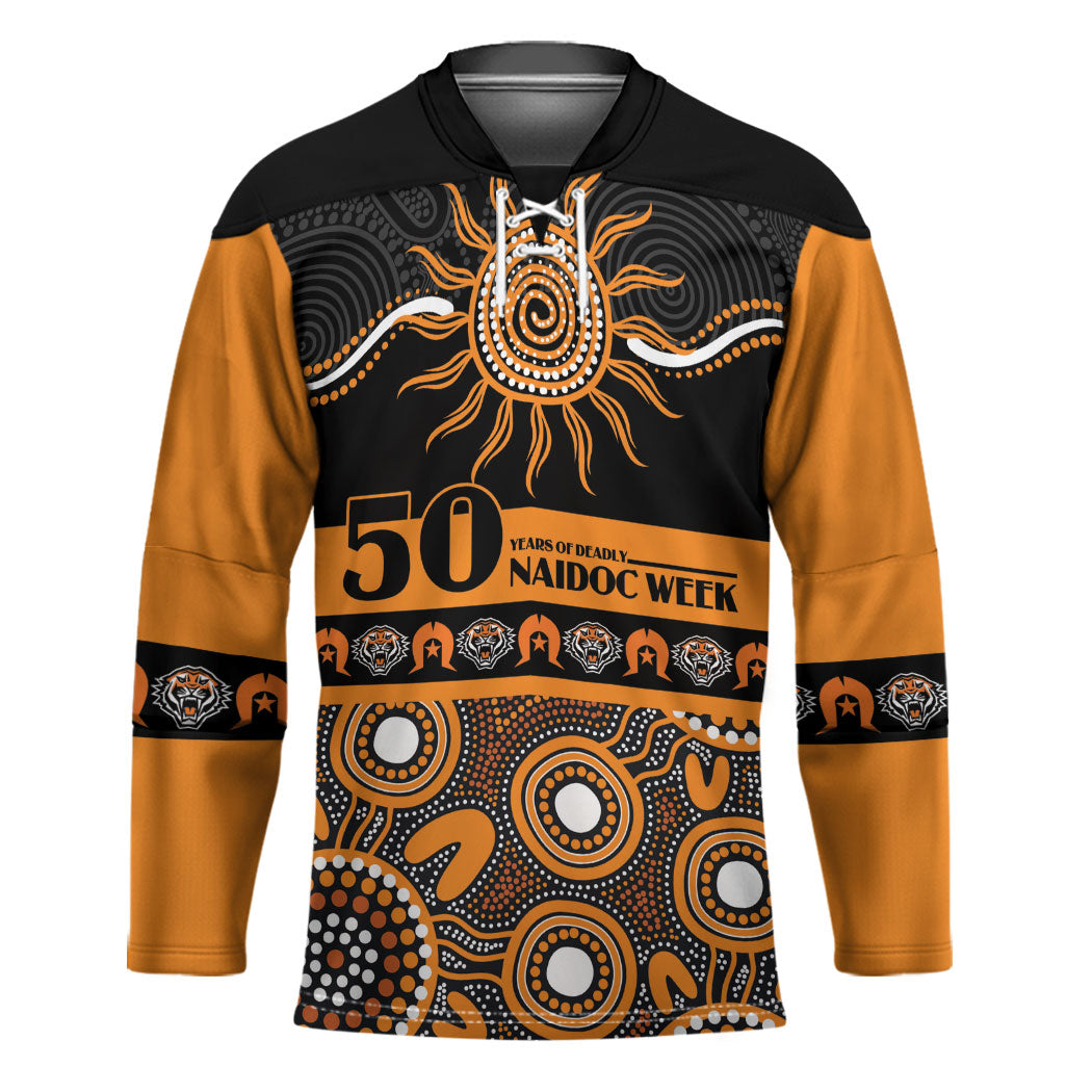 Tigers NAIDOC Week Personalised Hockey Jersey Aboriginal Torres Strait Islanders Vibe