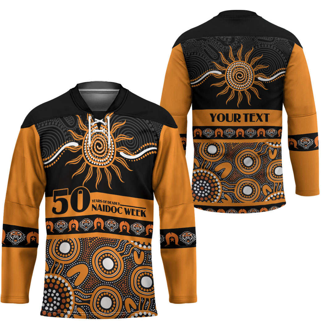 Tigers NAIDOC Week Personalised Hockey Jersey Aboriginal Torres Strait Islanders Vibe