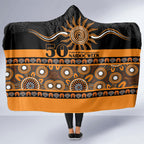 Tigers NAIDOC Week Hooded Blanket Aboriginal Torres Strait Islanders Vibe