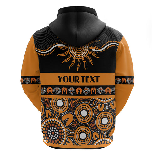 Tigers NAIDOC Week Personalised Hoodie Aboriginal Torres Strait Islanders Vibe