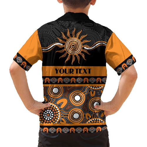 Tigers NAIDOC Week Personalised Kid Hawaiian Shirt Aboriginal Torres Strait Islanders Vibe