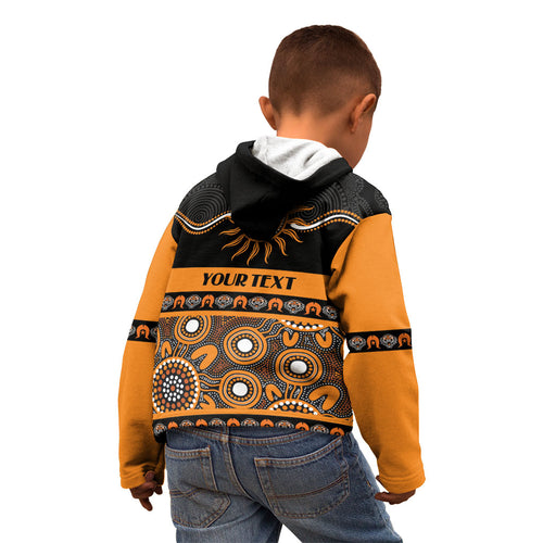 Tigers NAIDOC Week Personalised Kid Hoodie Aboriginal Torres Strait Islanders Vibe