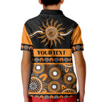 Tigers NAIDOC Week Personalised Kid Polo Shirt Aboriginal Torres Strait Islanders Vibe