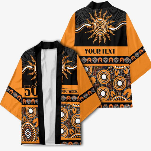 Tigers NAIDOC Week Personalised Kimono Aboriginal Torres Strait Islanders Vibe