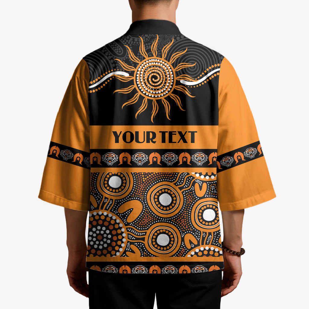 Tigers NAIDOC Week Personalised Kimono Aboriginal Torres Strait Islanders Vibe