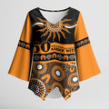 Tigers NAIDOC Week Personalised Kimono Sleeve Blouse Aboriginal Torres Strait Islanders Vibe
