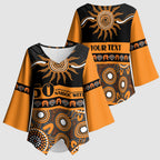 Tigers NAIDOC Week Personalised Kimono Sleeve Blouse Aboriginal Torres Strait Islanders Vibe