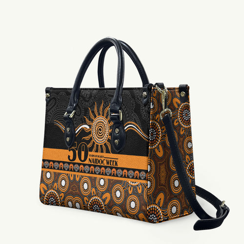 Tigers NAIDOC Week Leather Bag Aboriginal Torres Strait Islanders Vibe