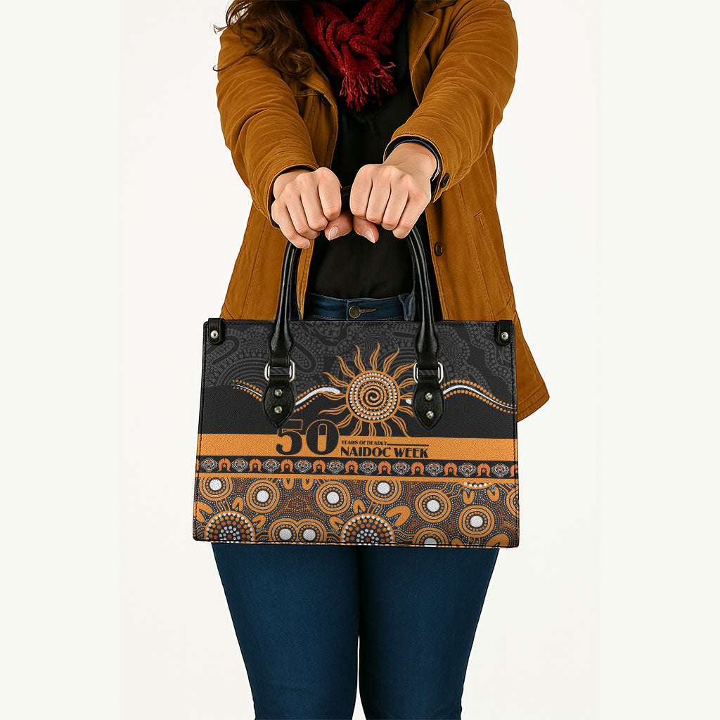 Tigers NAIDOC Week Leather Bag Aboriginal Torres Strait Islanders Vibe
