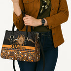 Tigers NAIDOC Week Leather Bag Aboriginal Torres Strait Islanders Vibe