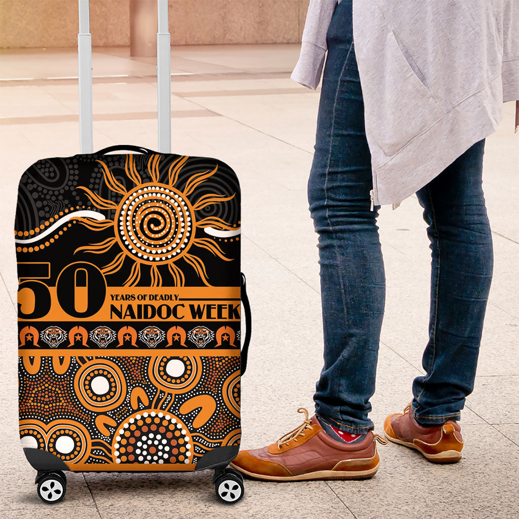 Tigers NAIDOC Week Luggage Cover Aboriginal Torres Strait Islanders Vibe