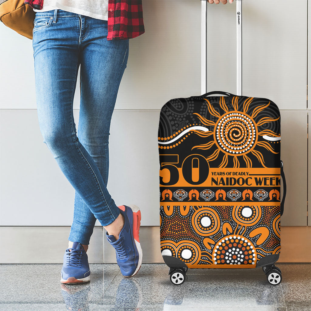 Tigers NAIDOC Week Luggage Cover Aboriginal Torres Strait Islanders Vibe