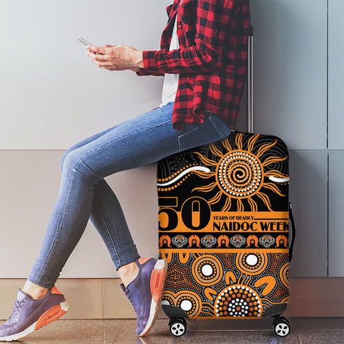 Tigers NAIDOC Week Luggage Cover Aboriginal Torres Strait Islanders Vibe