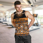 Tigers NAIDOC Week Personalised Men Tank Top Aboriginal Torres Strait Islanders Vibe