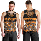Tigers NAIDOC Week Personalised Men Tank Top Aboriginal Torres Strait Islanders Vibe