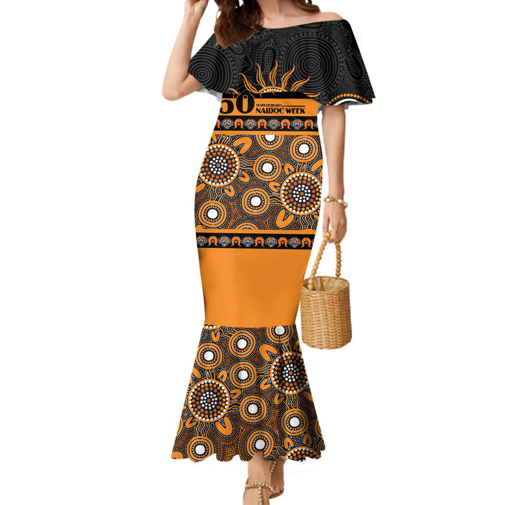 Tigers NAIDOC Week Personalised Mermaid Dress Aboriginal Torres Strait Islanders Vibe