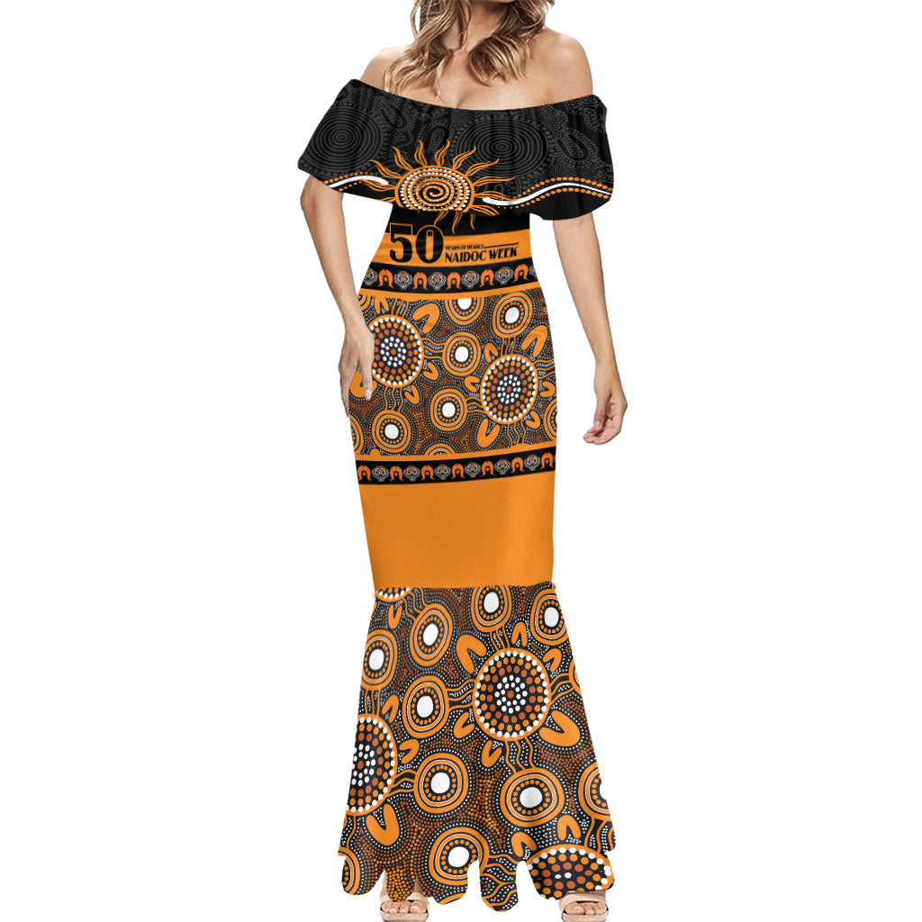 Tigers NAIDOC Week Personalised Mermaid Dress Aboriginal Torres Strait Islanders Vibe