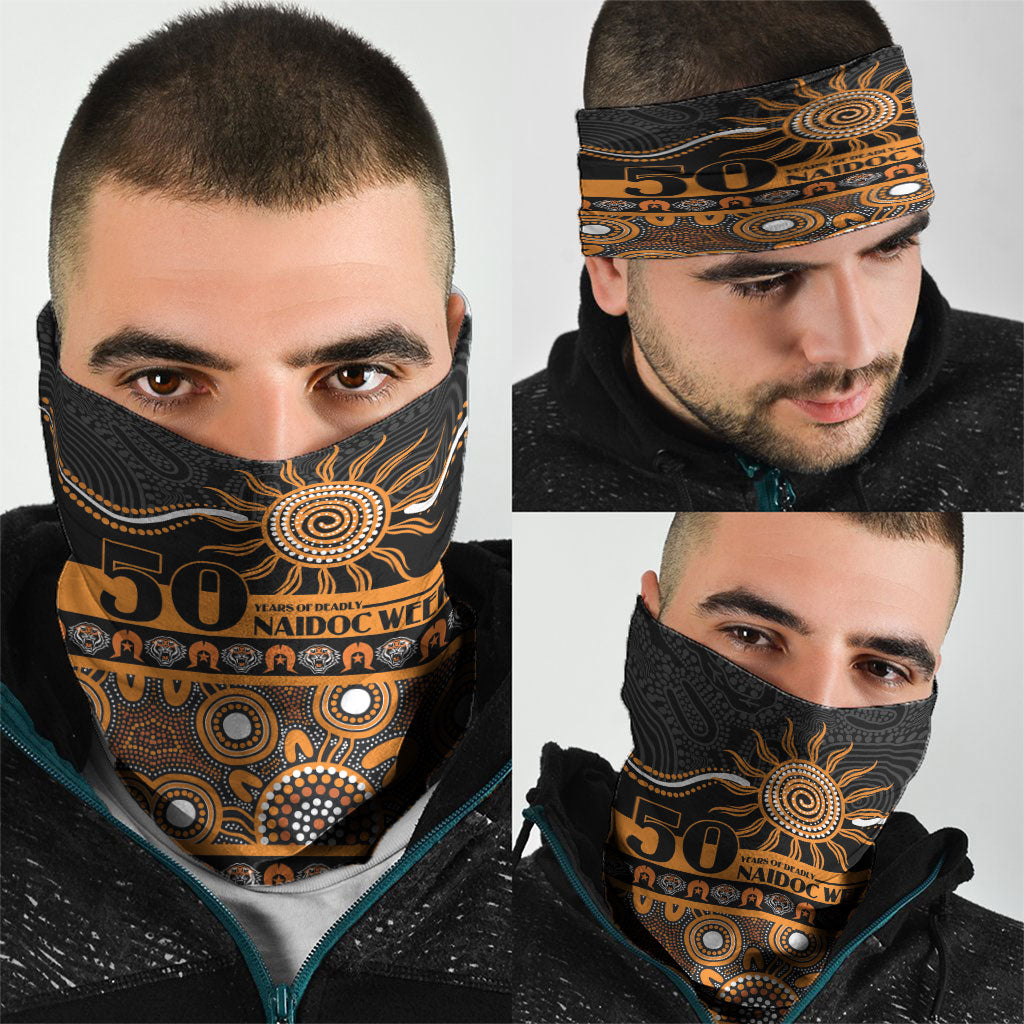 Tigers NAIDOC Week Neck Gaiter Aboriginal Torres Strait Islanders Vibe