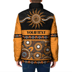 Tigers NAIDOC Week Personalised Padded Jacket Aboriginal Torres Strait Islanders Vibe