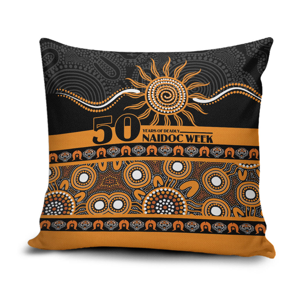 Tigers NAIDOC Week Pillow Cover Aboriginal Torres Strait Islanders Vibe