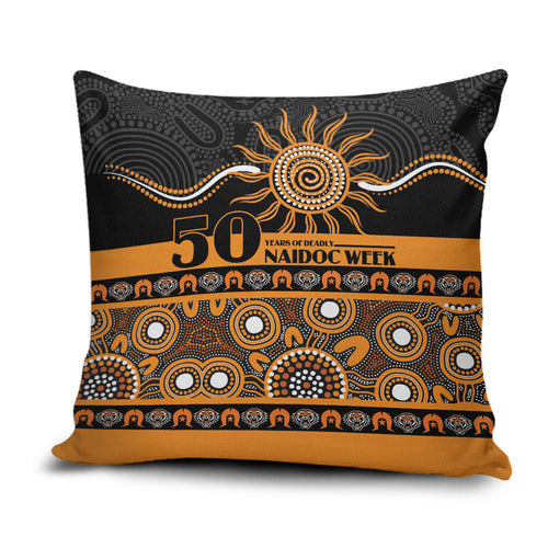 Tigers NAIDOC Week Pillow Cover Aboriginal Torres Strait Islanders Vibe