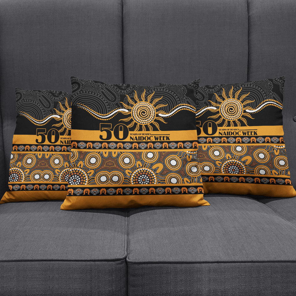 Tigers NAIDOC Week Pillow Cover Aboriginal Torres Strait Islanders Vibe