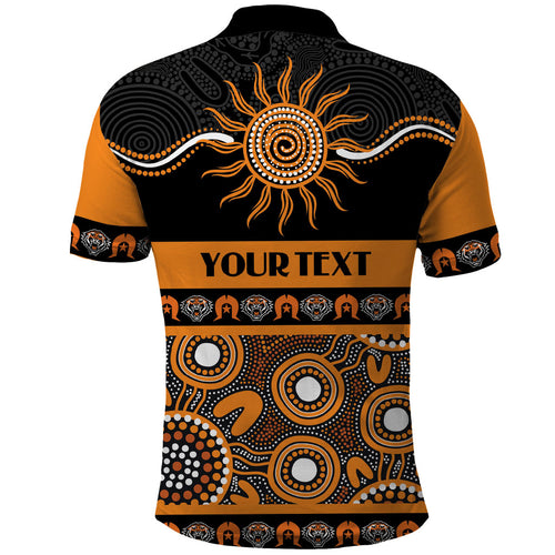 Tigers NAIDOC Week Personalised Polo Shirt Aboriginal Torres Strait Islanders Vibe
