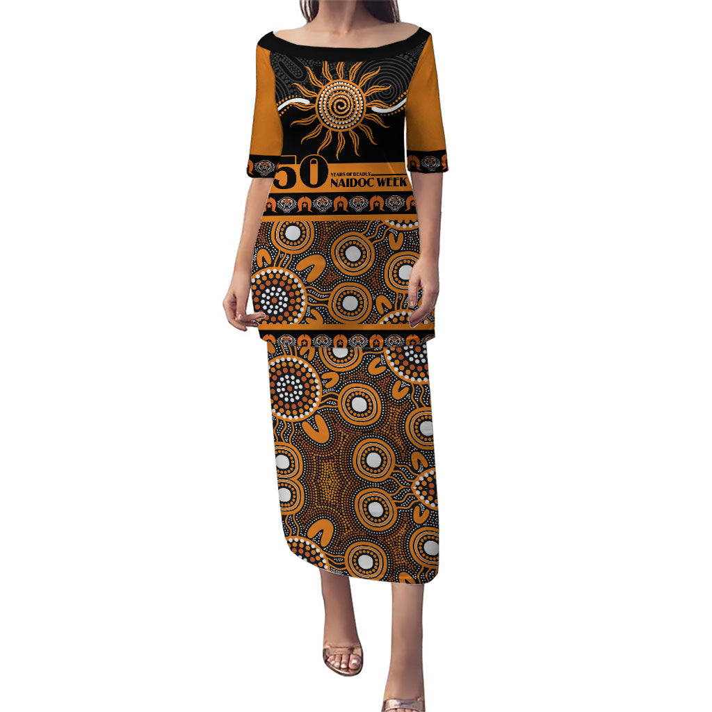 Tigers NAIDOC Week Personalised Puletasi Aboriginal Torres Strait Islanders Vibe