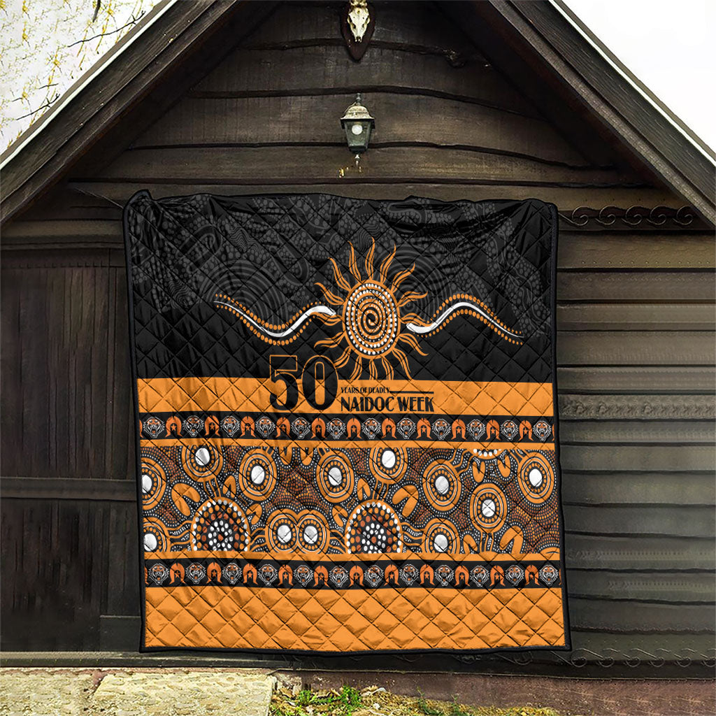 Tigers NAIDOC Week Quilt Aboriginal Torres Strait Islanders Vibe