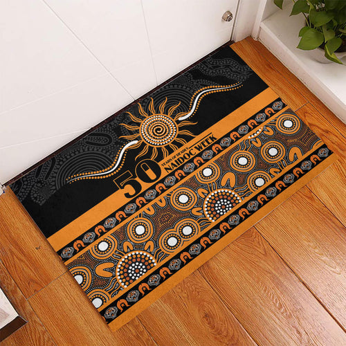 Tigers NAIDOC Week Rubber Doormat Aboriginal Torres Strait Islanders Vibe
