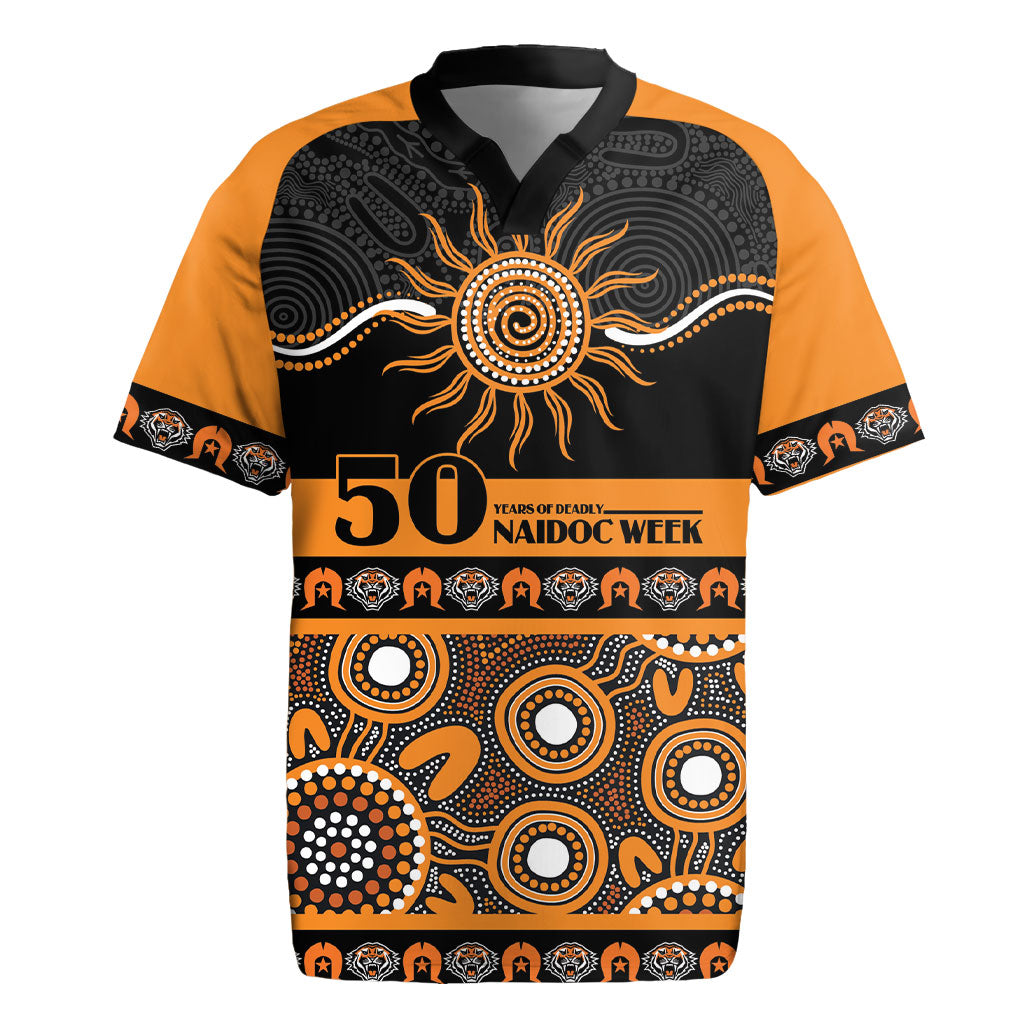 Tigers NAIDOC Week Personalised Rugby Jersey Aboriginal Torres Strait Islanders Vibe