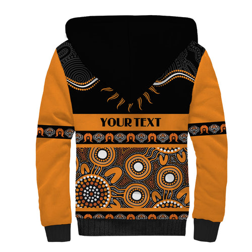 Tigers NAIDOC Week Personalised Sherpa Hoodie Aboriginal Torres Strait Islanders Vibe