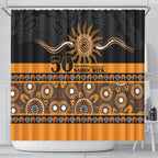 Tigers NAIDOC Week Shower Curtain Aboriginal Torres Strait Islanders Vibe