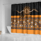 Tigers NAIDOC Week Shower Curtain Aboriginal Torres Strait Islanders Vibe