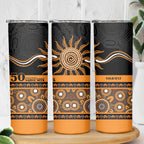 Tigers NAIDOC Week Personalised Skinny Tumbler Aboriginal Torres Strait Islanders Vibe