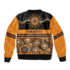 Tigers NAIDOC Week Personalised Sleeve Zip Bomber Jacket Aboriginal Torres Strait Islanders Vibe