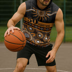 Tigers NAIDOC Week Personalised Sleeveless Hoodie Aboriginal Torres Strait Islanders Vibe