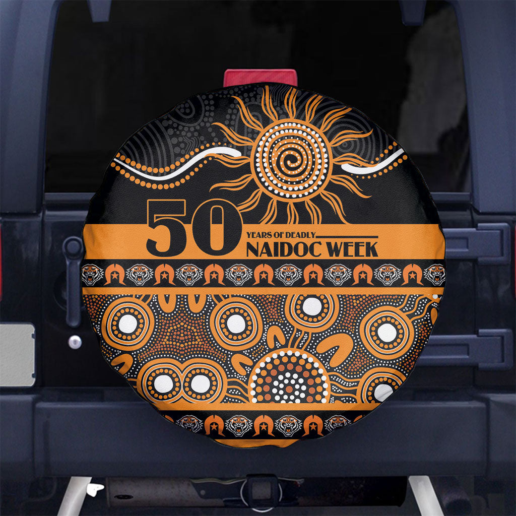 Tigers NAIDOC Week Spare Tire Cover Aboriginal Torres Strait Islanders Vibe