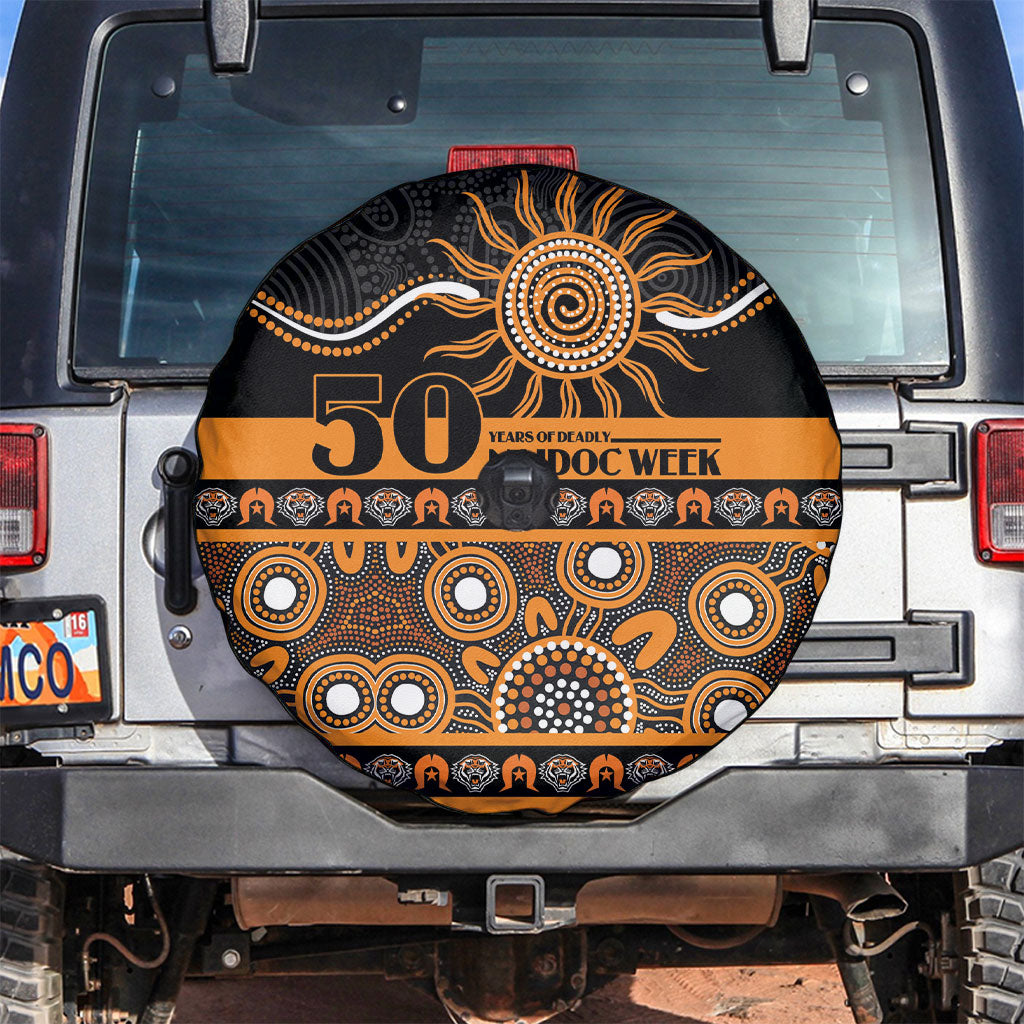 Tigers NAIDOC Week Spare Tire Cover Aboriginal Torres Strait Islanders Vibe