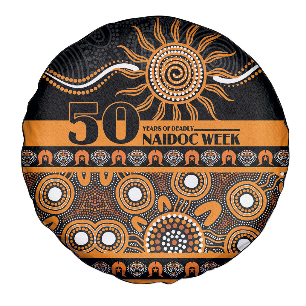 Tigers NAIDOC Week Spare Tire Cover Aboriginal Torres Strait Islanders Vibe