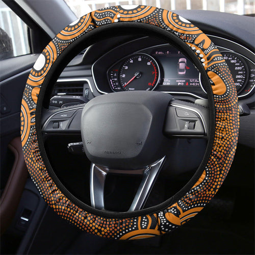 Tigers NAIDOC Week Steering Wheel Cover Aboriginal Torres Strait Islanders Vibe