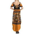 Tigers NAIDOC Week Personalised Summer Maxi Dress Aboriginal Torres Strait Islanders Vibe