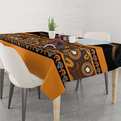 Tigers NAIDOC Week Tablecloth Aboriginal Torres Strait Islanders Vibe