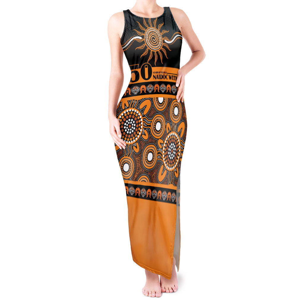 Tigers NAIDOC Week Personalised Tank Maxi Dress Aboriginal Torres Strait Islanders Vibe