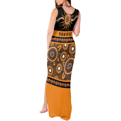 Tigers NAIDOC Week Personalised Tank Maxi Dress Aboriginal Torres Strait Islanders Vibe